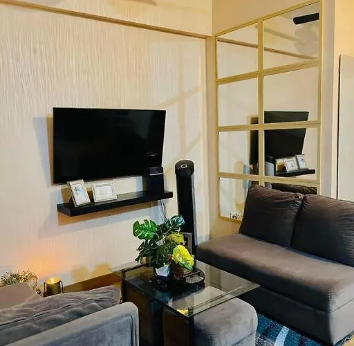 Apartment Stylish 1 Bedroom Near Bgc+airport!netflix+dsny+50mbps