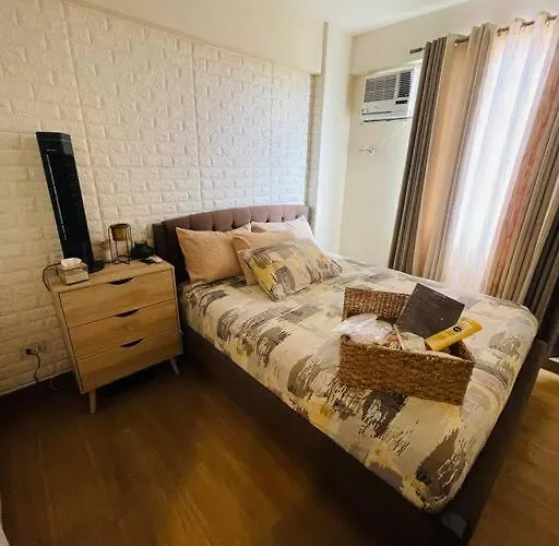 Stylish 1 Bedroom Near Bgc+airport!netflix+dsny+50mbps Manila